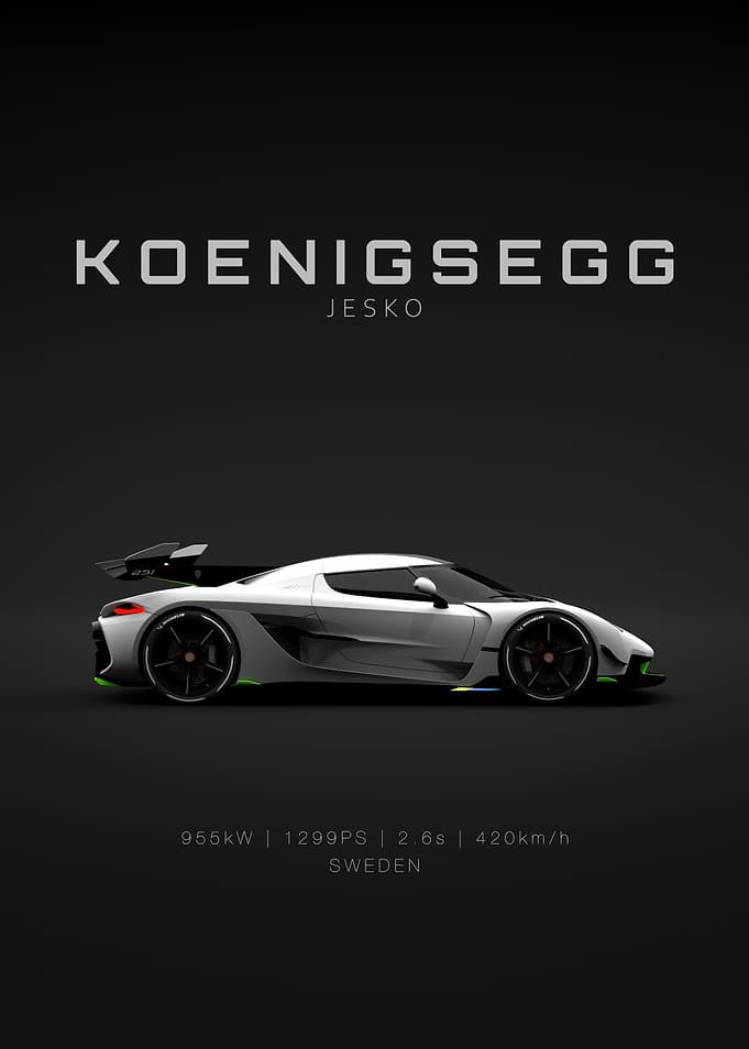 Koenigsegg Jesko White Specs