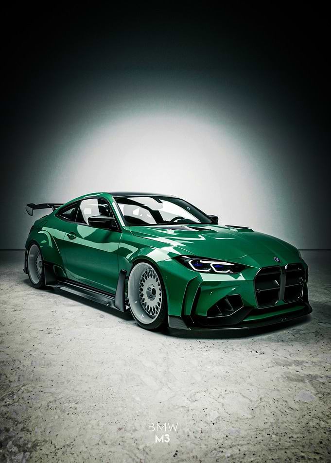 Green BMW M4