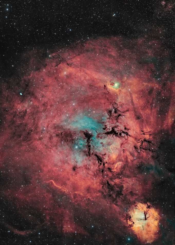 Cosmic Nebula - RCW27
