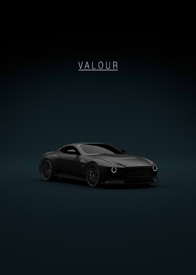 Aston Martin Valour 2024 - Black - Front