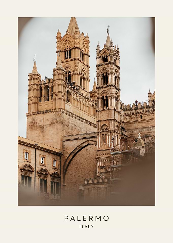 Palermo Cathedral Towers