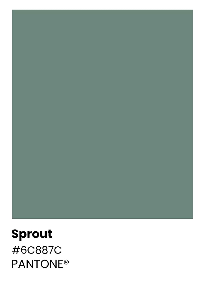 Pantone Color Chart - Sprout