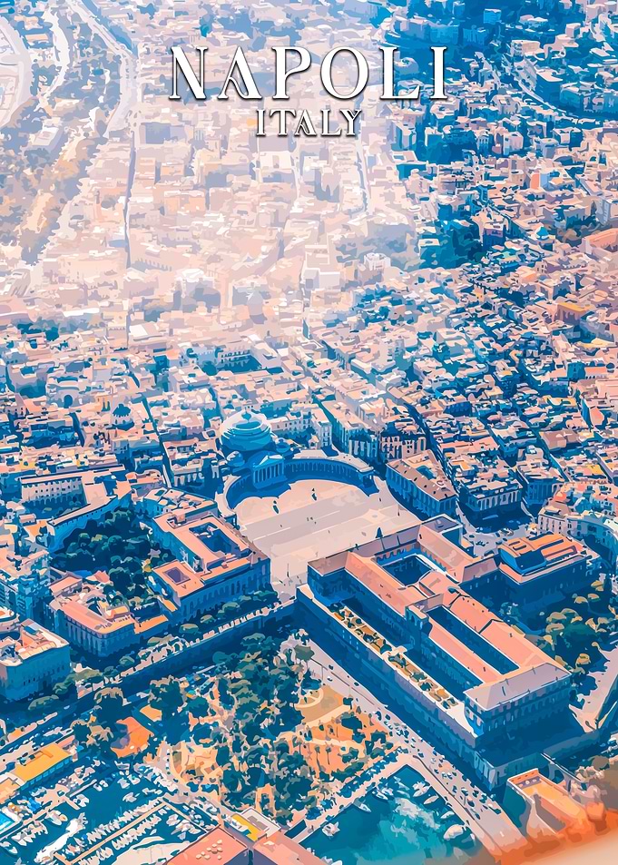 Aerial View of Naples