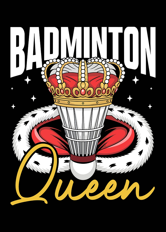 Badminton Queen Graphic