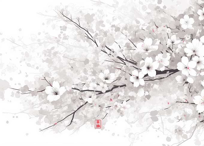 Cherry Blossom Branch