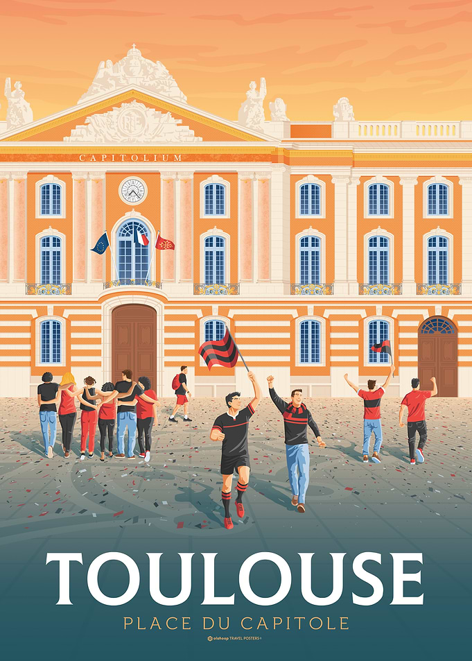 Toulouse Capitole Celebration