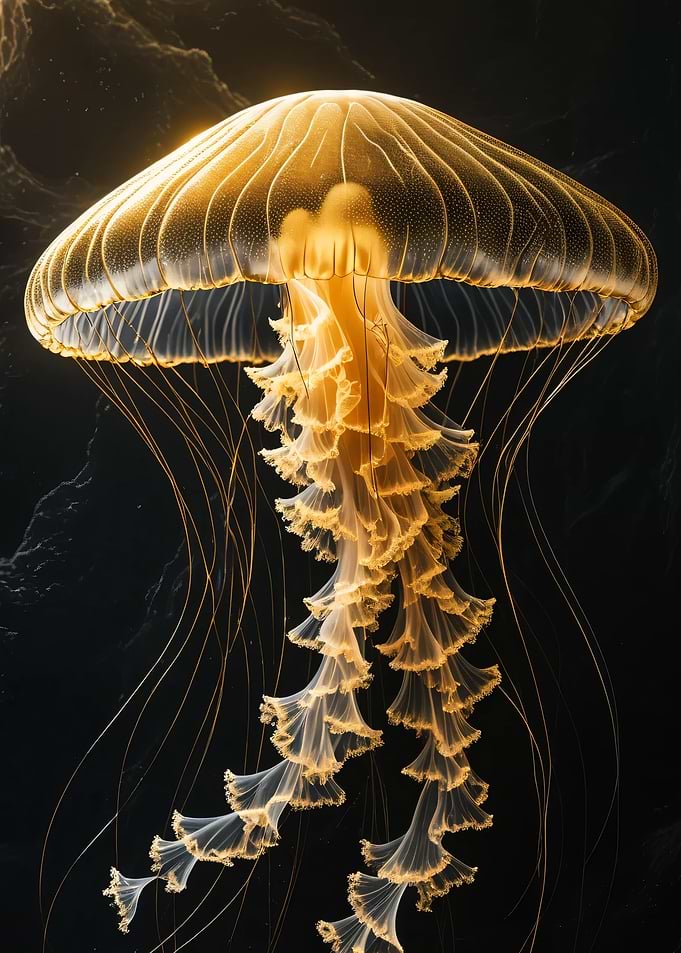 Golden Jellyfish