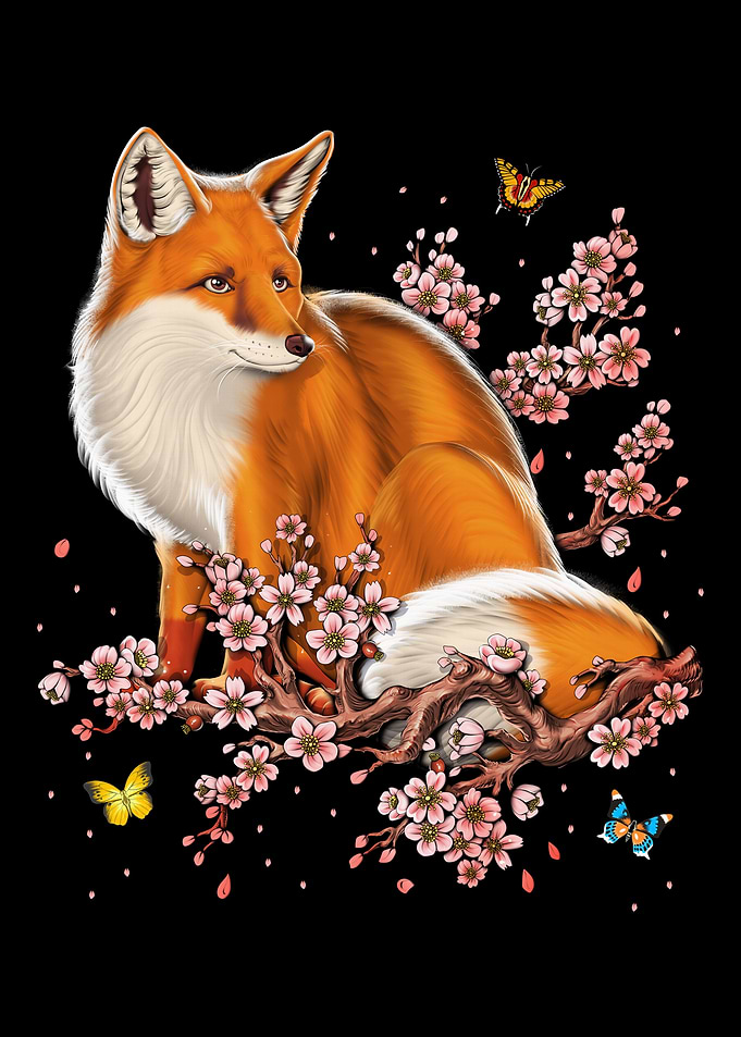 Fox Cherry Blossom