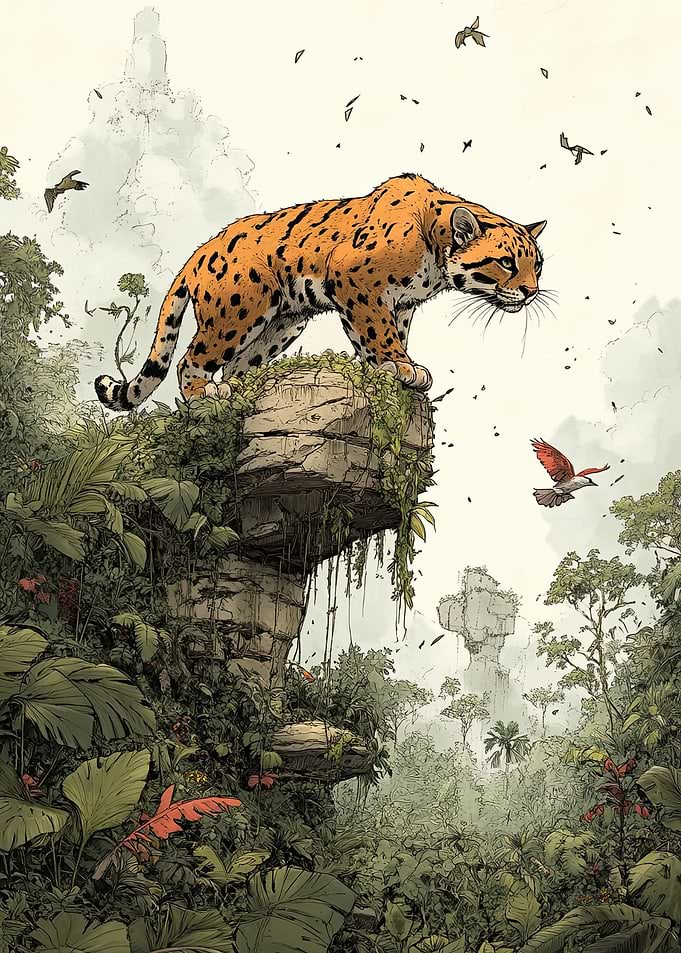 Jaguar in the Jungle