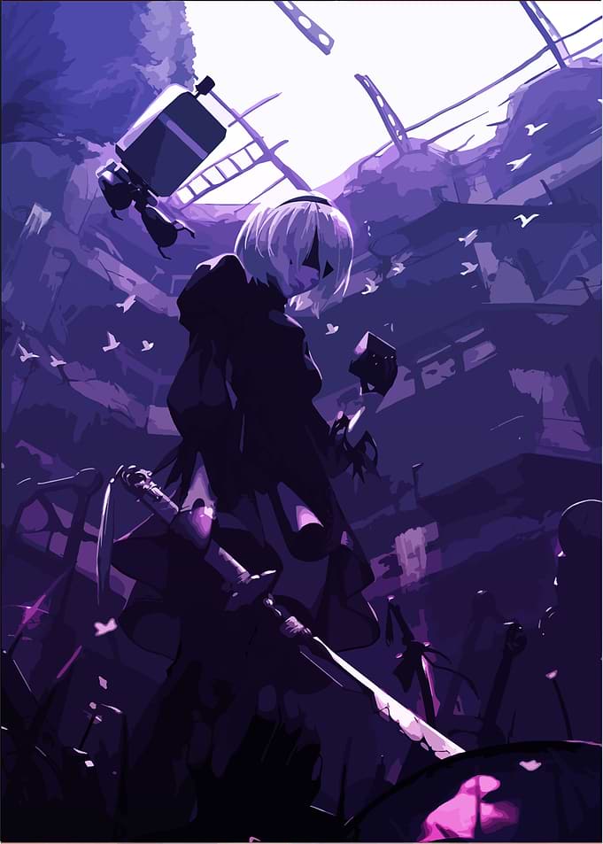 2B Nier Automota Fantasy Game
