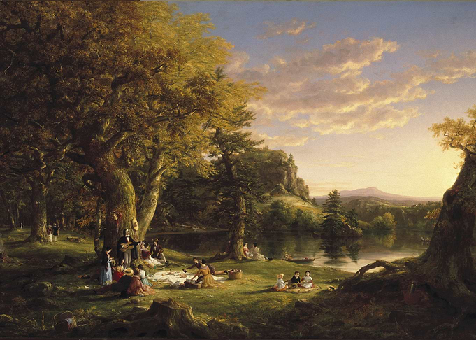 Picnic by the Lake