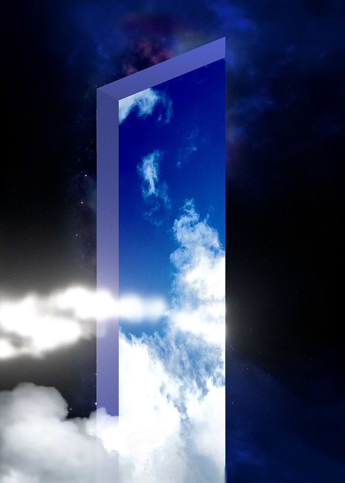 The Nebula Portal: Clouds Fleeing the Cosmic Void