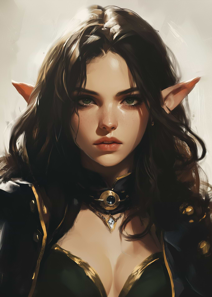Elf Woman Portrait