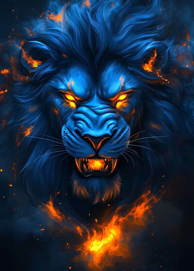 Fiery Lion