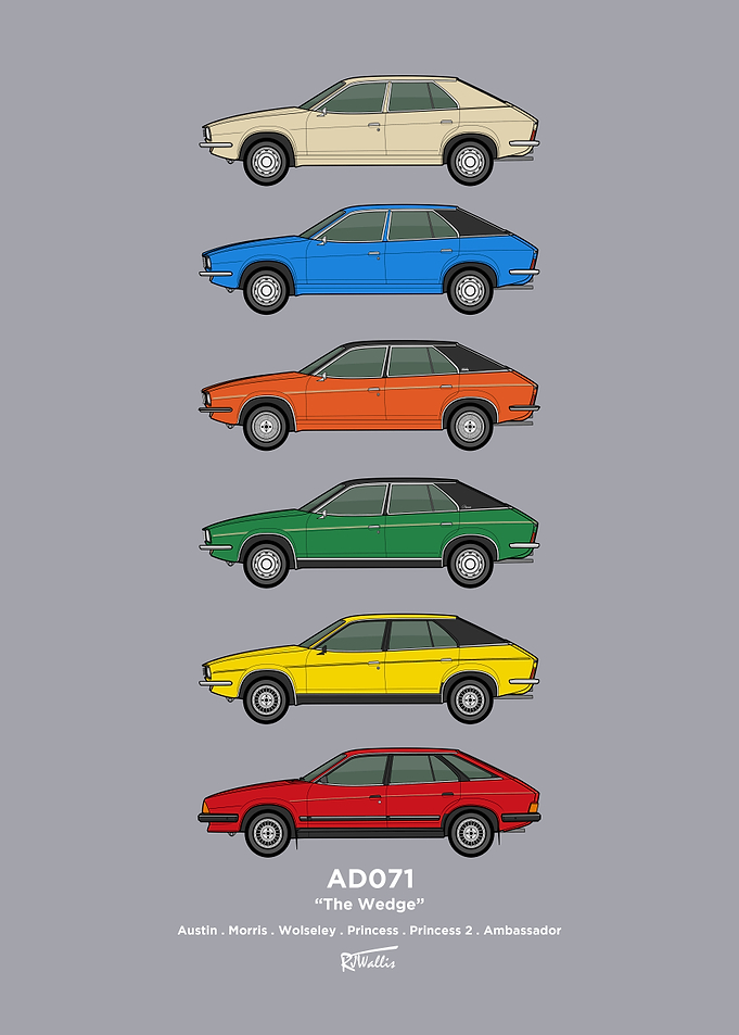 AD071 Leyland Wedge car collection