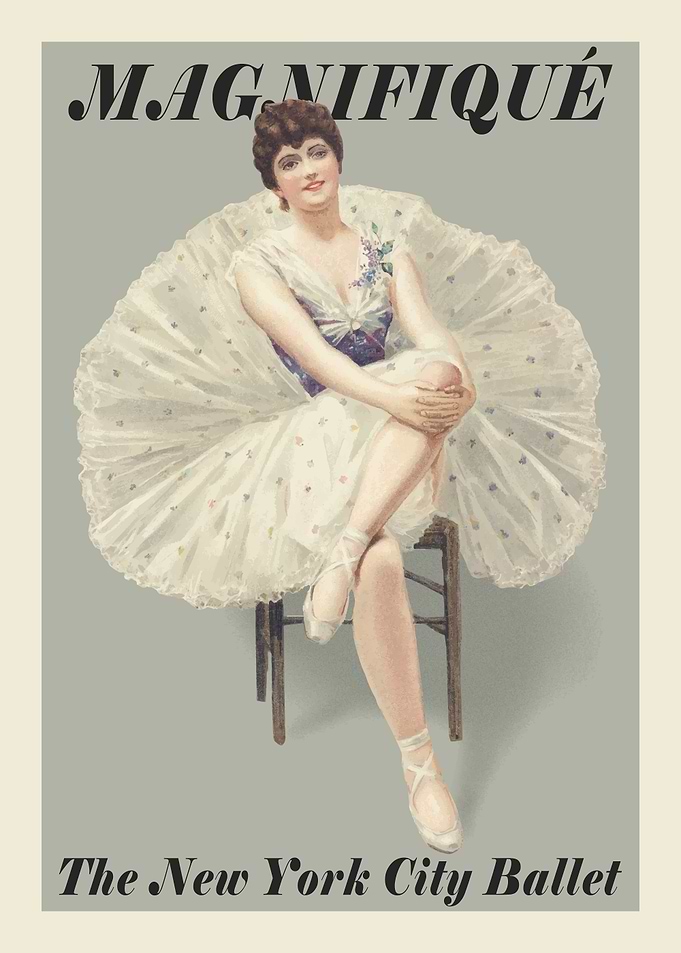 New York City Ballet Poster