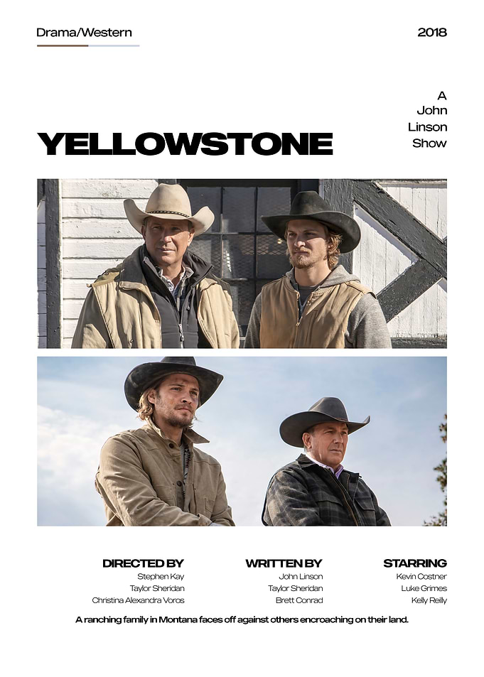 Yellowstone TV Show Poster