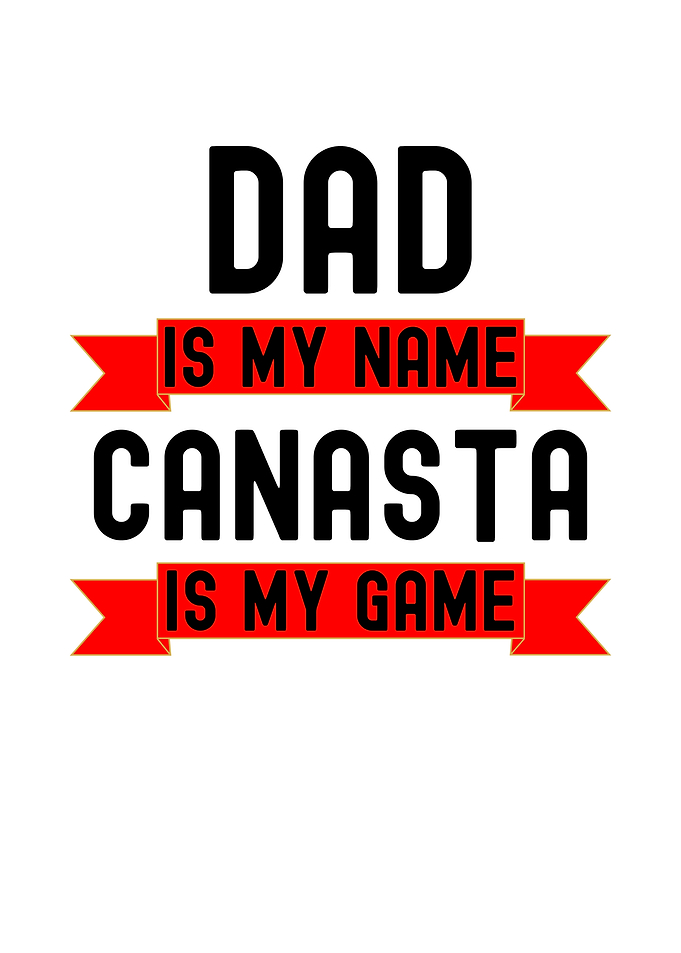 Dad's Canasta Game