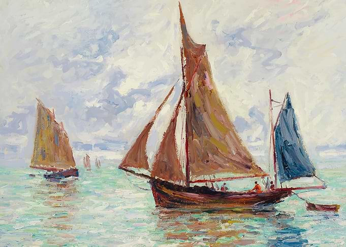 Bateaux de pêche (1903) Francis Picabia