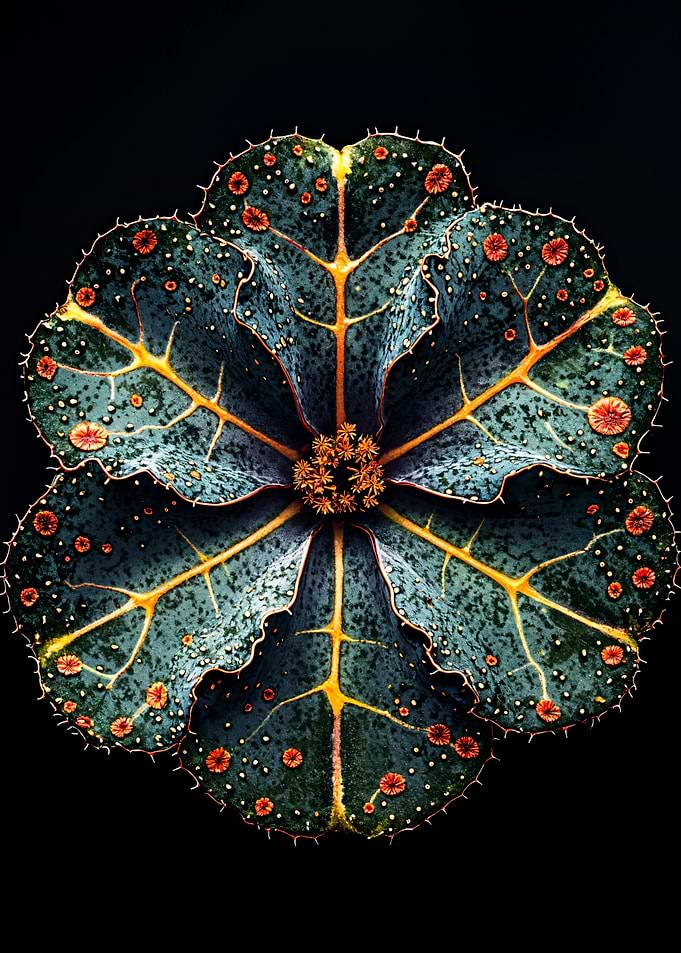 Intricate Leaf Pattern