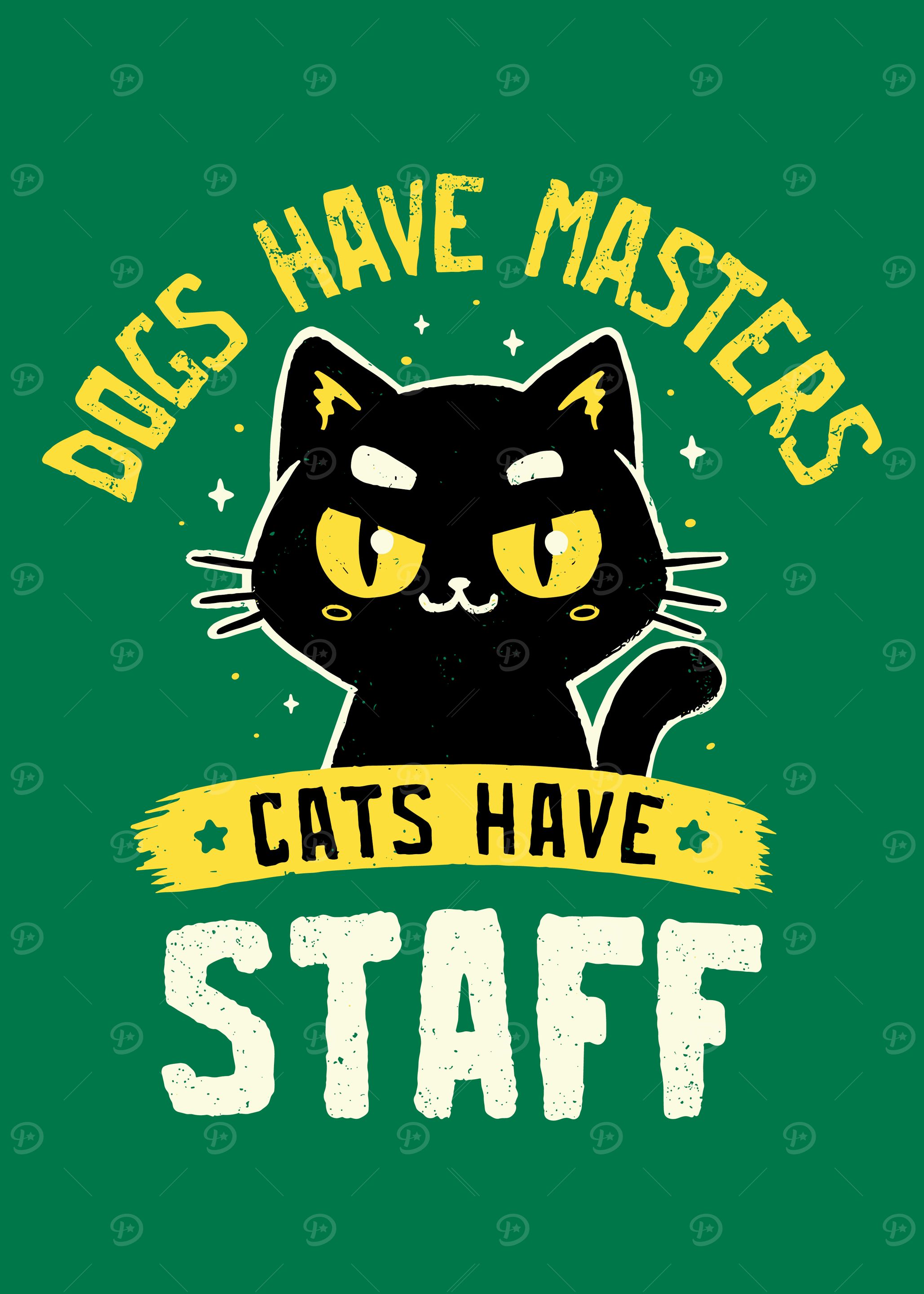 Cats Have Staff