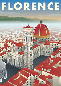 Florence Cathedral Illustration