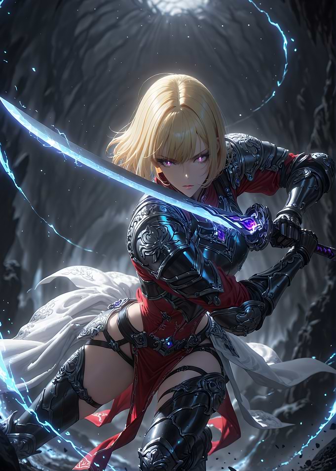 Anime Swordswoman