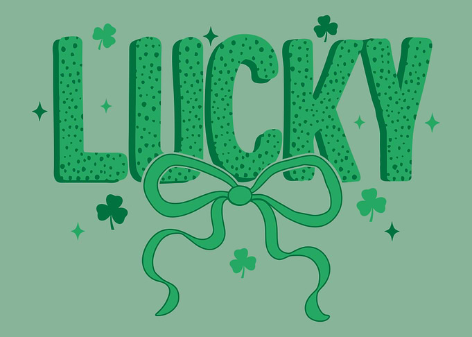 Lucky Green Bow