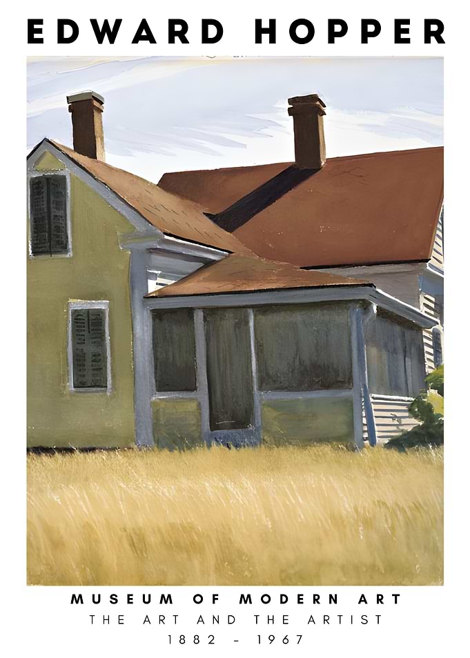Edward Hopper House Painting