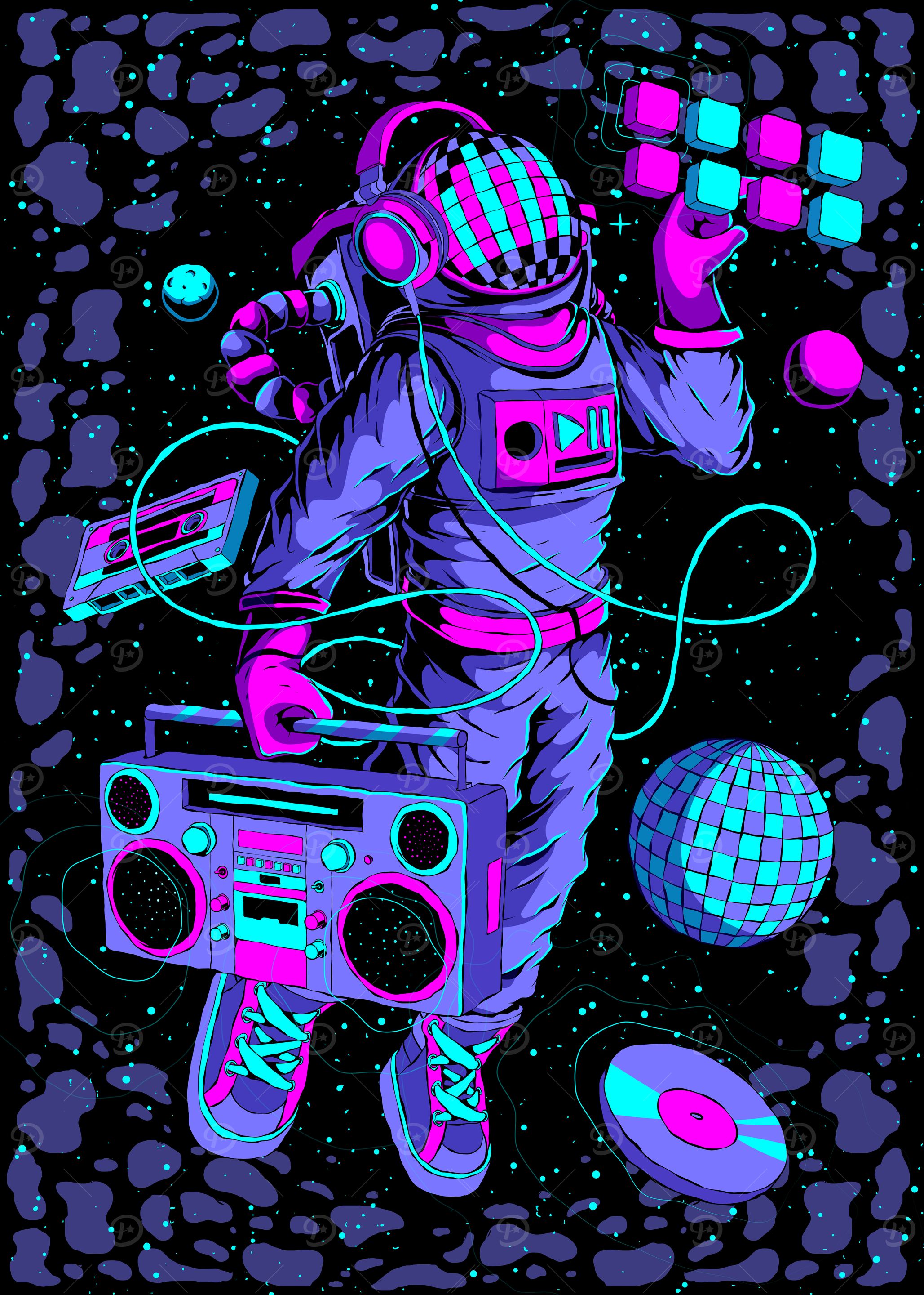 Space DJ Astronaut