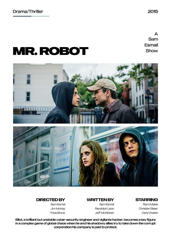 Mr. Robot TV Show Poster