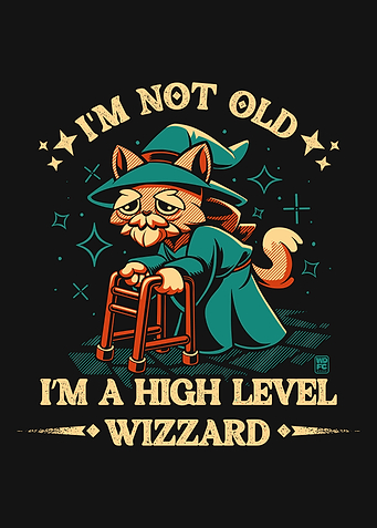 High Level Wizard Cat