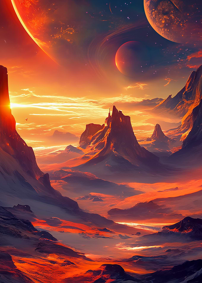 Exoplanet Dusk