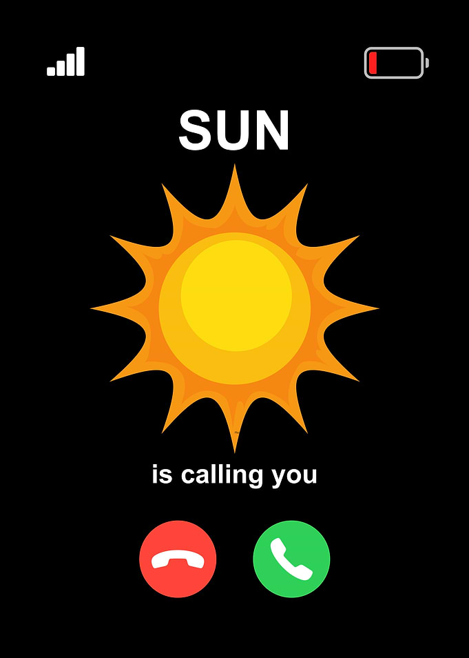 Sun Calling Phone