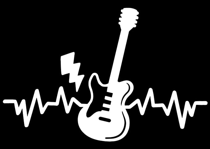 Electric Guitar Heartbeat