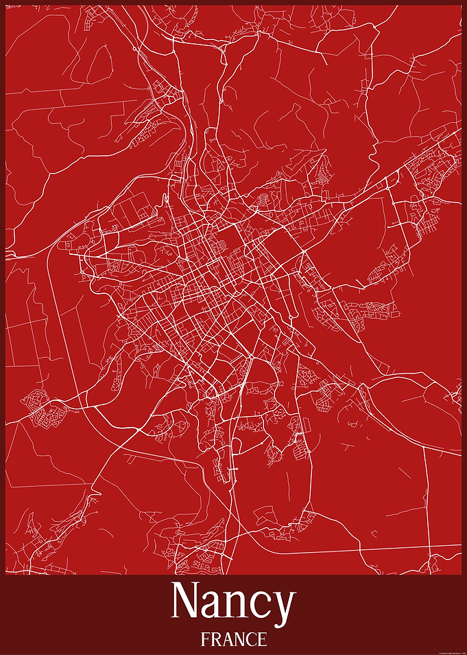 Nancy City Map