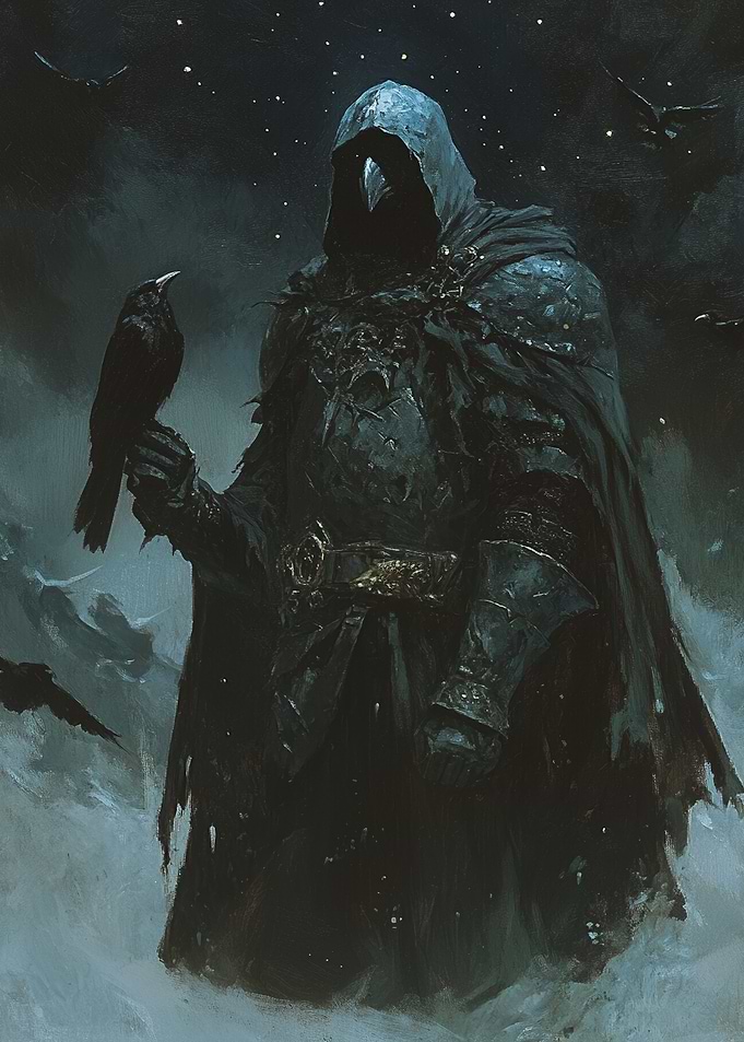 Raven Knight with Raven