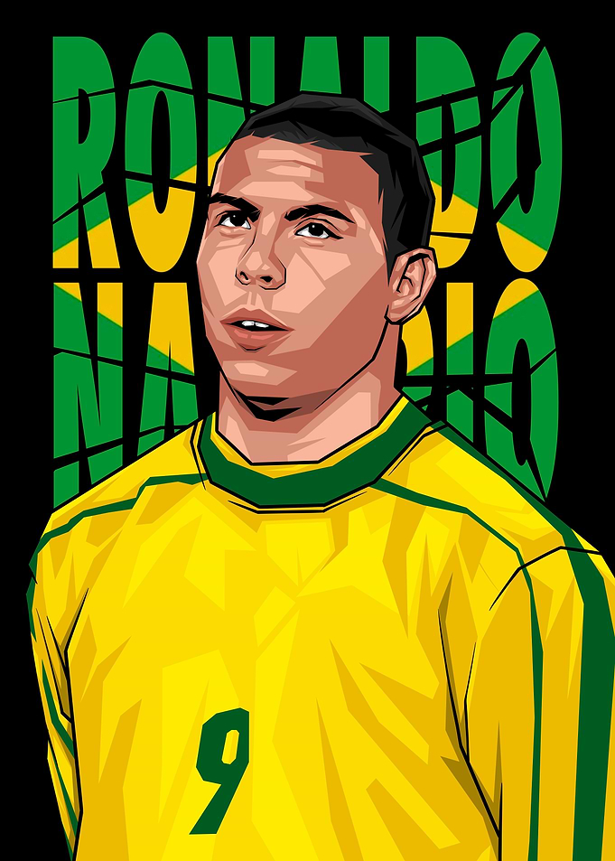 Ronaldo Nazario Digital Art