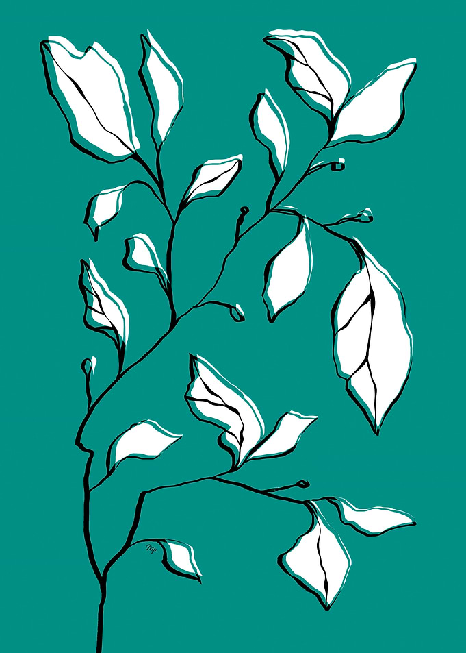 Green Sad Plant