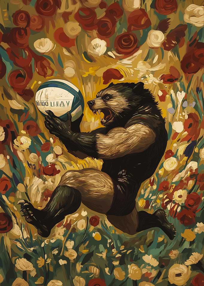 Wolverine Rugby Player