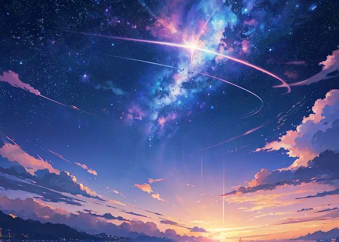 Starry Night Sky