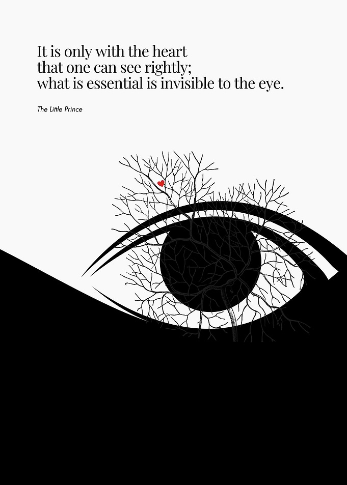 The Little Prince Quote Art