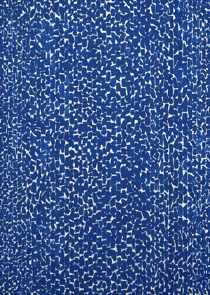 Blue Abstract Painting