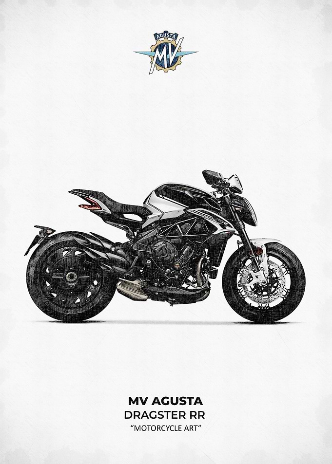 MV Agusta Dragster RR Motorcycle Art