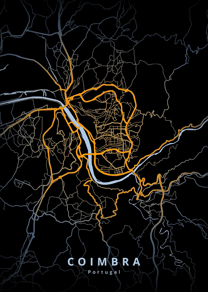 Coimbra City Map