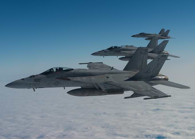 F/A-18 Super Hornet Flight