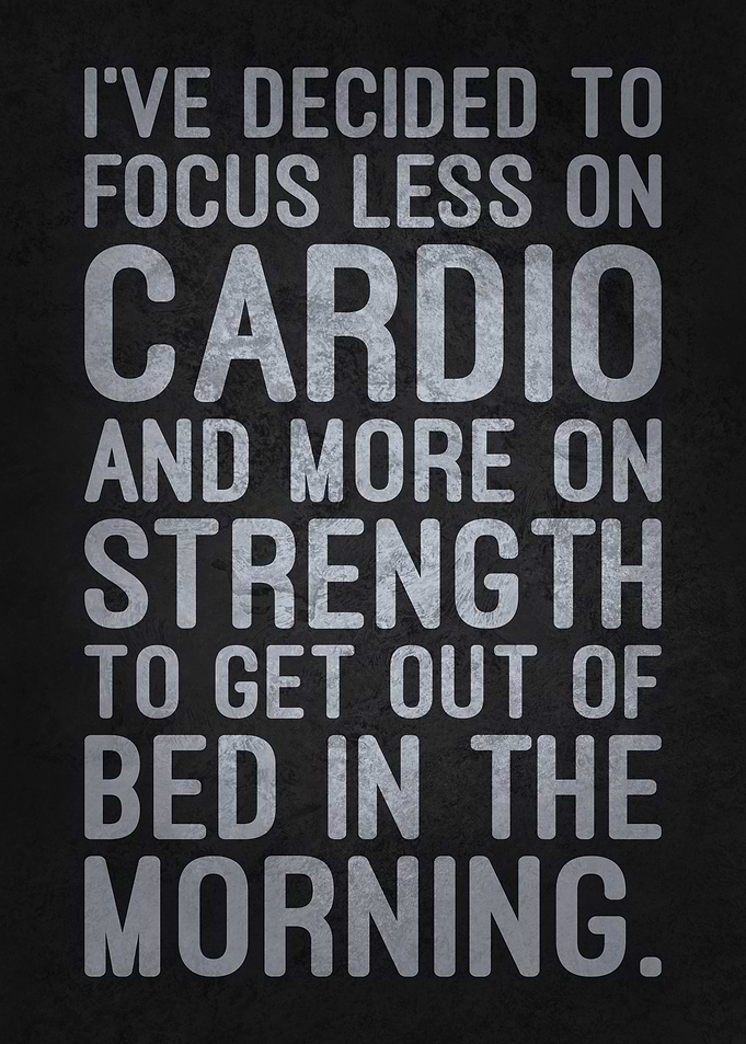 Cardio vs Strength To Get Out Of Bed - Funny Gym