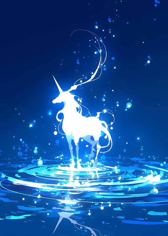 Glowing Unicorn