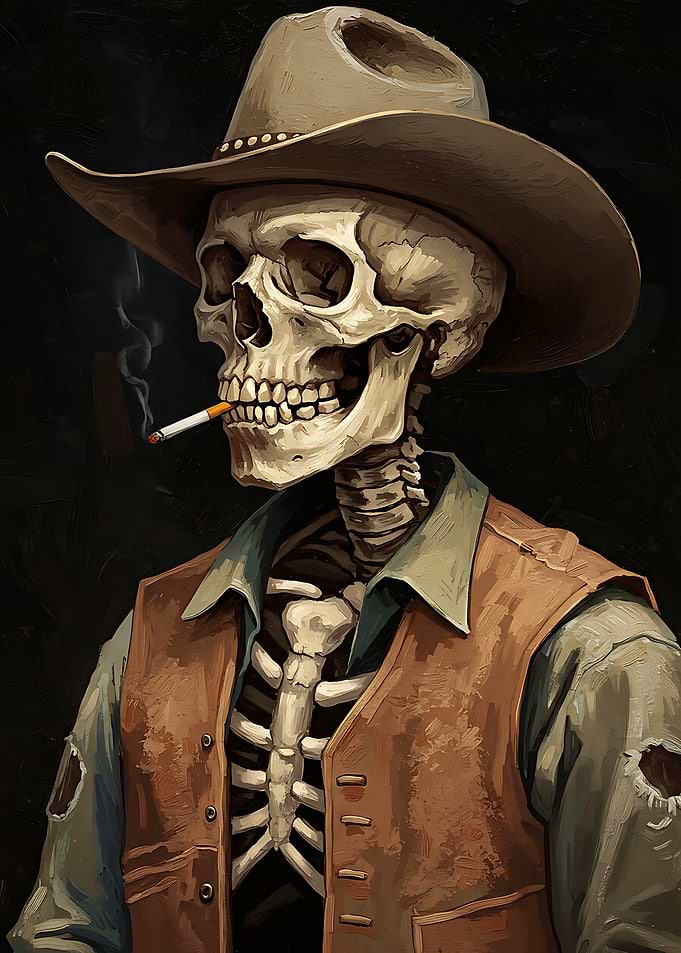 Cowboy Skull