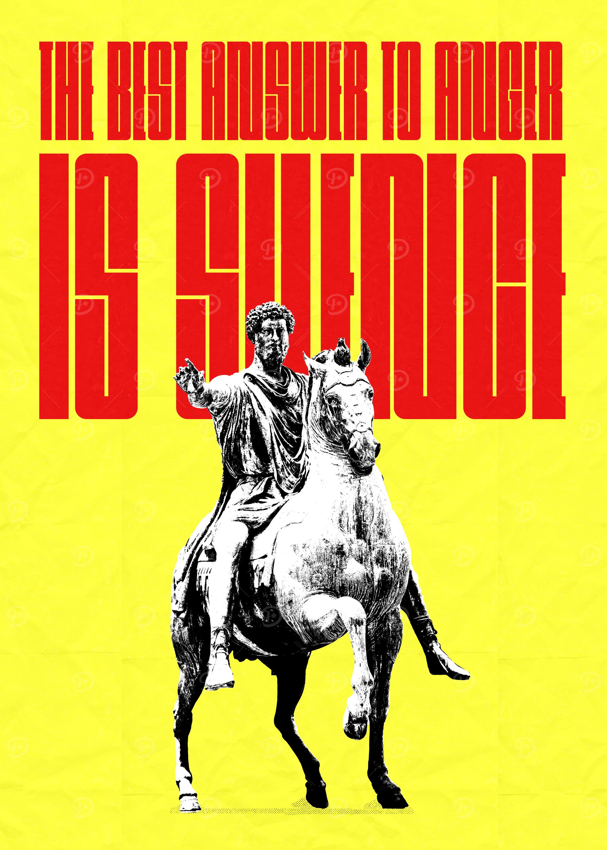 Marcus Aurelius Stoic Poster